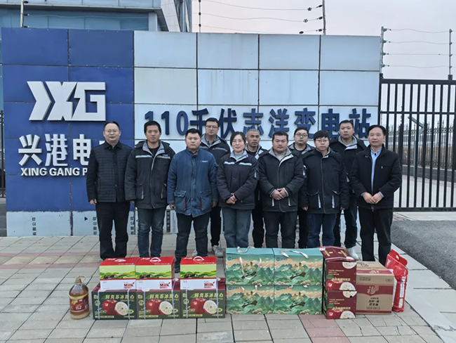 索凌電氣新春慰問(wèn)送關(guān)懷，節(jié)前安全督導(dǎo)保平安