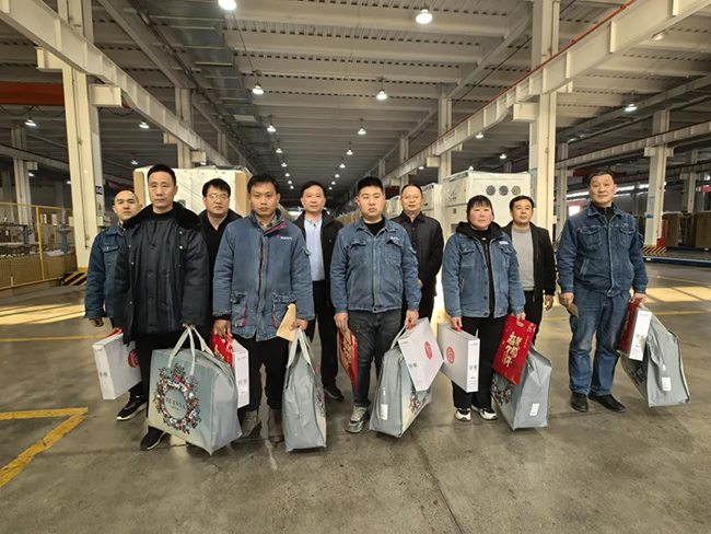 索凌電氣新春慰問(wèn)送關(guān)懷，節(jié)前安全督導(dǎo)保平安